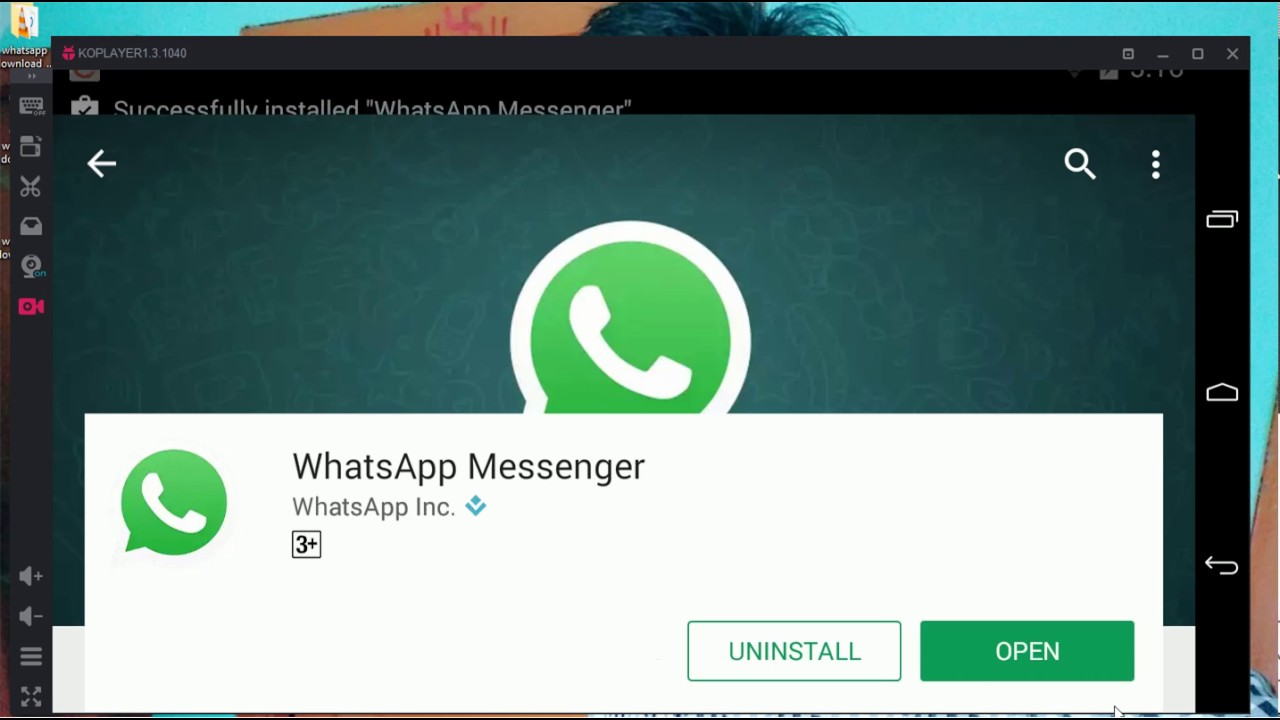 whatsapp windows 10 download install